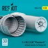 1/32 F-4 (B, C, D, N) Phantom II Exhaust Nozzles for Tamiya kit