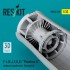 1/32 F-4 (E, J, F, G, S) Phantom II Exhaust Nozzles for Tamiya kit