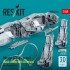 1/48 Mirage 2000B Cockpit (Basic edition with 3D decals) for Kinetic kit