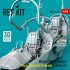 1/48 Mirage 2000D Cockpit (Basic Edition with 3D Decals) for Kinetic Kit