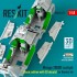 1/48 Mirage 2000D Cockpit (Basic Edition with 3D Decals) for Kinetic Kit