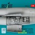 1/48 B-1B Lancer Early Nacelles w/Air Intakes n Exhaust Nozzles (open engine bay) Revell