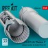 1/48 F-4 (B, C, D, N) Phantom II Exhaust Nozzles for Zoukei-Mura kit