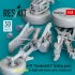1/48 A-10 Thunderbolt II Landing Gears (Early Late) (In Flight) for Academy Kit