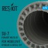 1/72 Su-7 Exhaust Nozzles for Modelsvit kits