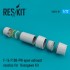 1/72 General Dynamics F-16 Fighting Falcon F100-PW Open Exhaust Nozzles for Hasegawa Kit