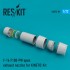 1/72 General Dynamics F-16 Fighting Falcon F100-PW Open Exhaust Nozzles for Kinetic Kit
