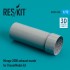 1/72 Mirage 2000 Exhaust Nozzle for DreamModel kit (3D printing)
