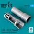 1/72 F-4 (E, J, F, G, S) Phantom II Exhaust Nozzles for Academy kit