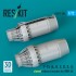 1/72 F-15 (A/B/C/D/E/J) Closed Exhaust Nozzles for Great Wall Hobby Kit