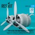 1/72 PBY-5/5A/ OA-10A Catalina Propeller/Engines n Cowling for Academy/Revell/Wolfpack