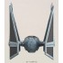 1/72 Bandai TIE Interceptor (Snap-Fit Kit, Pilot Figure & Display Stand)