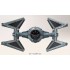 1/72 Bandai TIE Interceptor (Snap-Fit Kit, Pilot Figure & Display Stand)