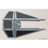 1/72 Bandai TIE Interceptor (Snap-Fit Kit, Pilot Figure & Display Stand)