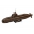 1/144 70 Years Bundeswehr: Wilhelm Bauer, Type 206A, Class2