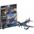 1/72 F4U-4 Corsair Gift Model Set (kit, paints, cement & brush)