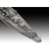 1/1200 Battleship Gneisenau Model Set (kit, paints, brush and glue)