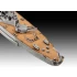 1/1200 Model Set Battleship USS New Jersey (kit, paints, glue, brush)