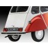 1/24 Citroen 2CV Cocorico Model Set