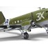 1/48 WWII US Douglas C-47 Skytrain (3 Crew and 9 Paratroopers)