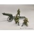 1/35 Chinese Expeditionary Force 75mm Pack Howitzer M1A1 (with 3 Figures)