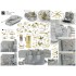 1/35 PzKpfw VI Ausf.E Tiger I Mid Production Basic Detail Set for Dragon kits