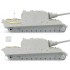 1/35 Pzjag VI Jagdtiger Mid/Late/Final Basic Detail Set for Dragon kits