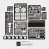 1/35 PzKpfw V Panther Ausf.D Initial/Early Basic Detail Set for Tamiya kits