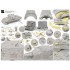 1/35 PzKpfw VI Ausf.B King Tiger Henschel Ver. July 1945 Basic Detail Set for HobbyBoss
