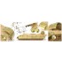1/35 PzKpfw V Panther Ausf.D Late Production Super Detail Set for Tamiya kits