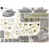 1/35 PzKpfw V Panther Ausf.A Mid/Late Super Detail Set for Takom kits