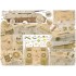1/35 PzKpfw VI Ausf.B King Tiger Porsche Turret Ver. Super Detail Set for Meng Model