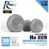 1/32 Luftwaffe Horten HO 229 Weighted Wheels for Takom kits