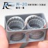 1/48 J-20 Exhaust Nozzles with Masks for Meng kit