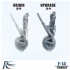 1/48 F-14 A/B/D Next-Gen Landing Gears with Weighted Wheels for Tamiya kit