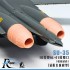1/72 SU-35S AL-41 Exhaust Nozzles Convergent for Great Wall Hobby kit