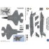 Decals for 1/32 RAAF 2 OCU F-35A Lightning II Roll Out 2014