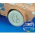 1/35 Artiglio Wheels for Italian AutoBlinda AB41