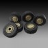 1/35 Cougar 4x4 Sagged Wheels