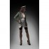 75mm Scale WWII German Officer Girl (3D print)