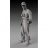 1/35 WWII German Tanker with Arms Backward