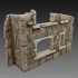 1/35 Ruined Building Section