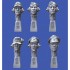1/35 WWII German Tanker Heads Vol.1