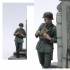 75mm WWII German Soldier Eating