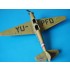 1/72 Czech/Slovak/GB/Sweden/Yugoslavia Zlin-XII (open canopy)