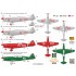 1/72 Zlin Z-XII Racing Aircraft (2 kits)