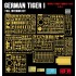 1/35 Tiger I Full Interior Conversion Set: Initial/ Early/ Middle/ Late (4in1)