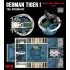 1/35 Tiger I Full Interior Conversion Set: Initial/ Early/ Middle/ Late (4in1)
