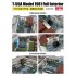 1/35 T-55A Tank Model 1981 Full Interior Kit with Workable Suspension and Tracks