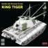1/35 Sd.Kfz.182 King Tiger Porsche Turret with 2T Makeshift Crane and Workable Tracks